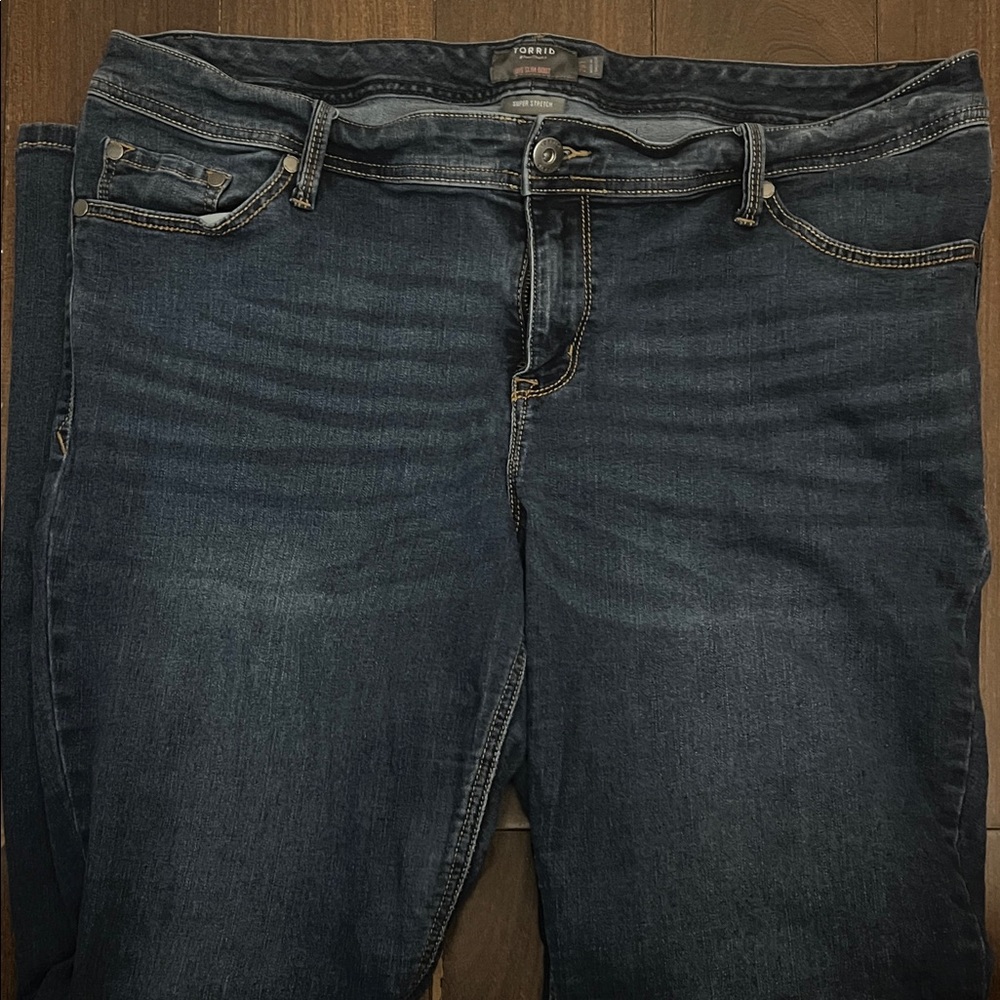 Torrid Dark Wash Skinny Jeans